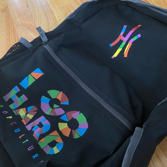 Hoop Culture I Go Hard Black Backpack - Picture 2 of 3